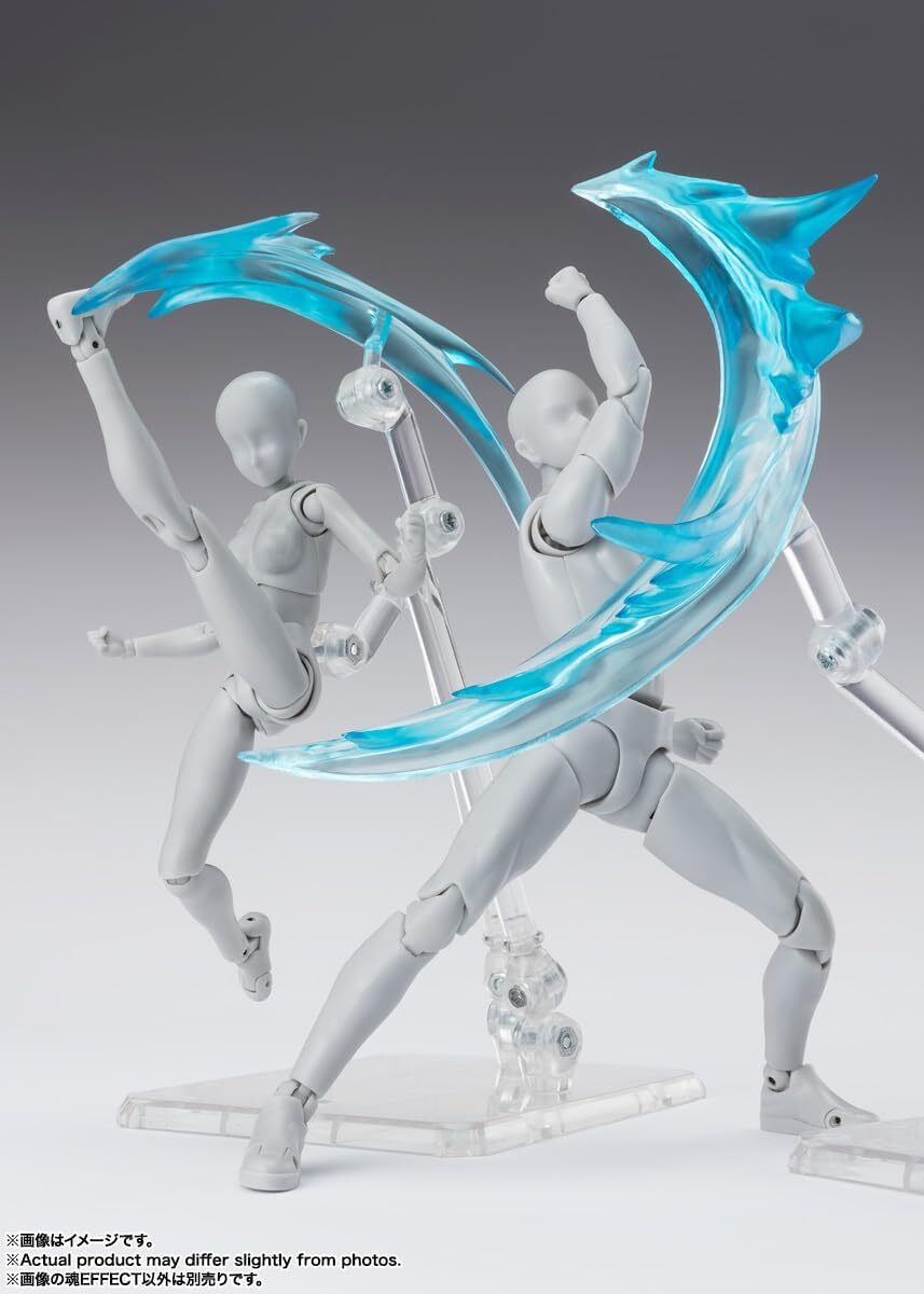 BANDAI SPIRITS Tamashii EFFECT WIND Blue Ver. for S.H.Figuarts