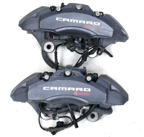 2021-2024 Chevrolet Camaro SS Front 4 Piston BREMBO Brake Calipers USED OEM GM