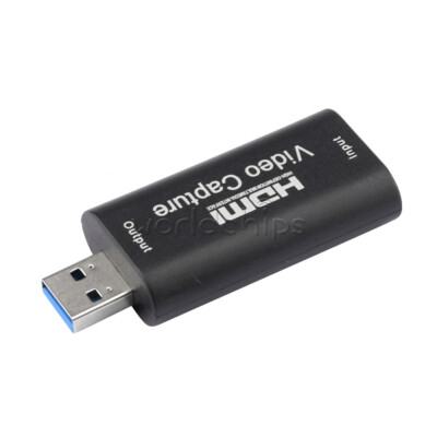 4K 1080P HD USB 2.0 Video Capture Card Grabber Record f PS4 Game Live-Stream