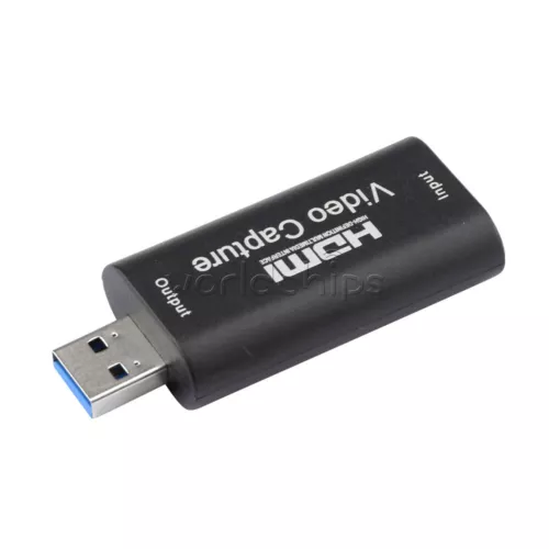4K 1080P HD USB 2.0 Video Capture Card Grabber Record f PS4 Game Live-Stream