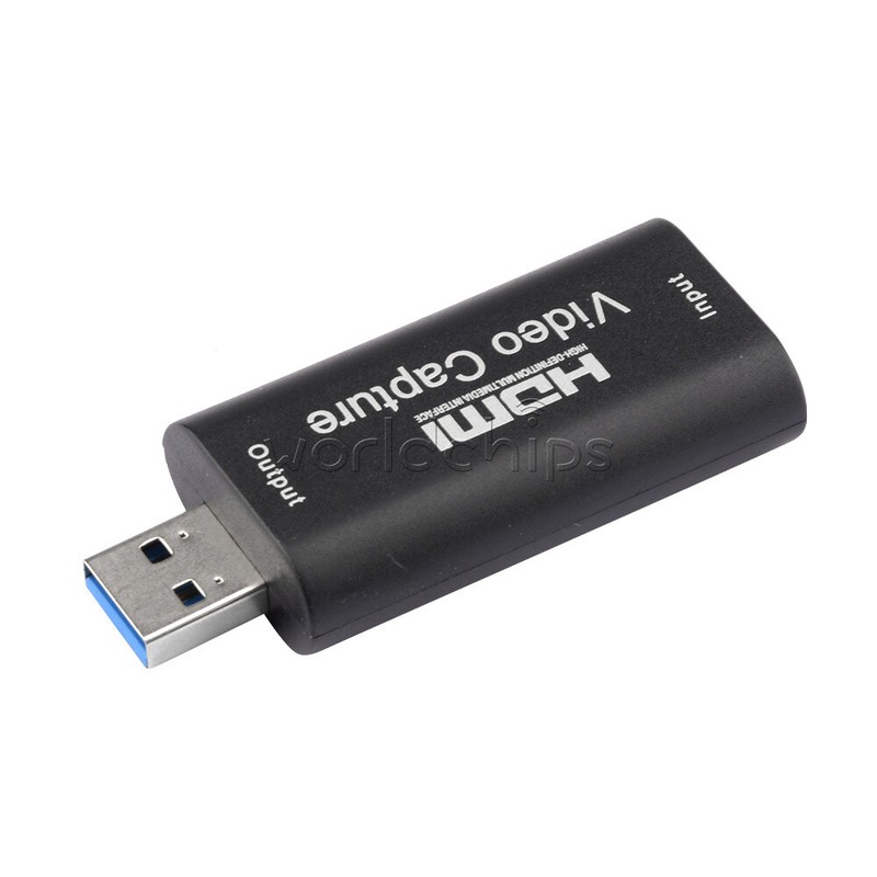 4K 1080P HD USB 2.0 Video Capture Card Grabber Record f PS4 Game Live-Stream