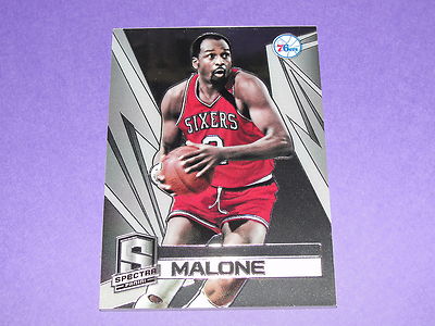 2014-15 Spectra MOSES MALONE #18 Premium SP/75 Philadelphia 76ers - Utah Stars