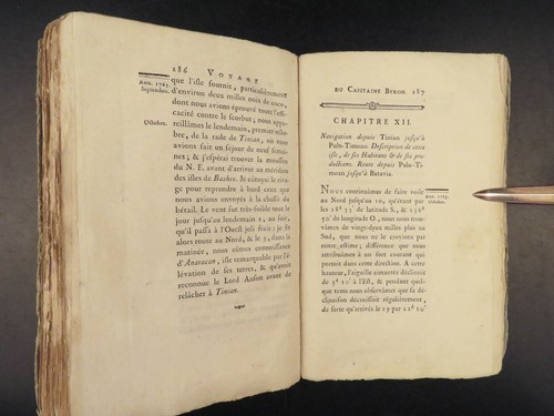 1774 Pacific Ocean Voyages AUSTRALIA Tahiti New Zealand Hawkesworth Byron Cook - Picture 13 of 24