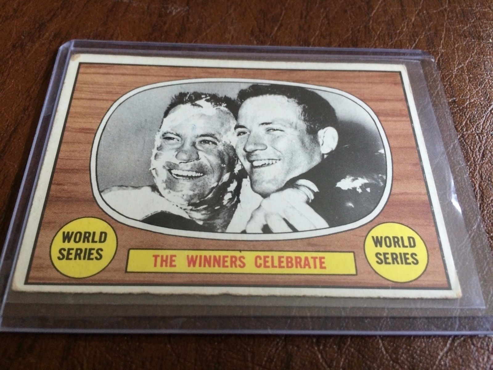 Topps Baseball 1967 #155 World Series The Winners Celebrate | eBay