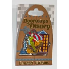 NEW Doorways to Disney Peter Pan’s Flight Pin Limited LE Disneyland DLR RARE