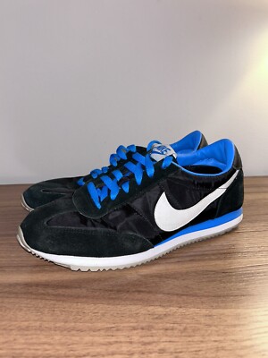 Nike Oceania Retro Women’s Black/Blue Running Shoes (307165-003)