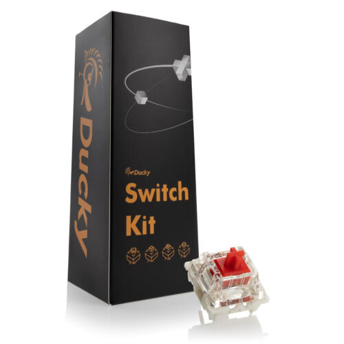Ducky Gateron G Pro Red Switches, mechanisch, 3-Pin, linear, MX-Stem, 45g - 110  - Bild 1 von 3