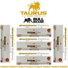 4000x GOLDEN TUBE By BULL BRAND XL Filter Tip Paper Smoking UK