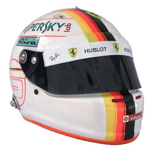 SEBASTIAN VETTEL 2018 HELMET (FULL SIZE - SCALE 1/1) BRAND NEW | eBay