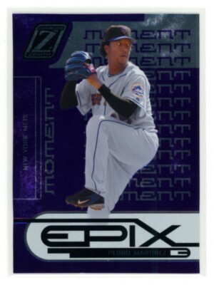 PEDRO MARTINEZ 2005 Zenith Epix Purple Moment #13 71/100