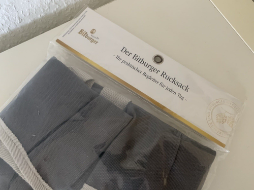 Der Bitburer Rucksack, Neu und Originalverpackt! Kultiger Begleiter zB Vatertag! - Bild 3 von 6