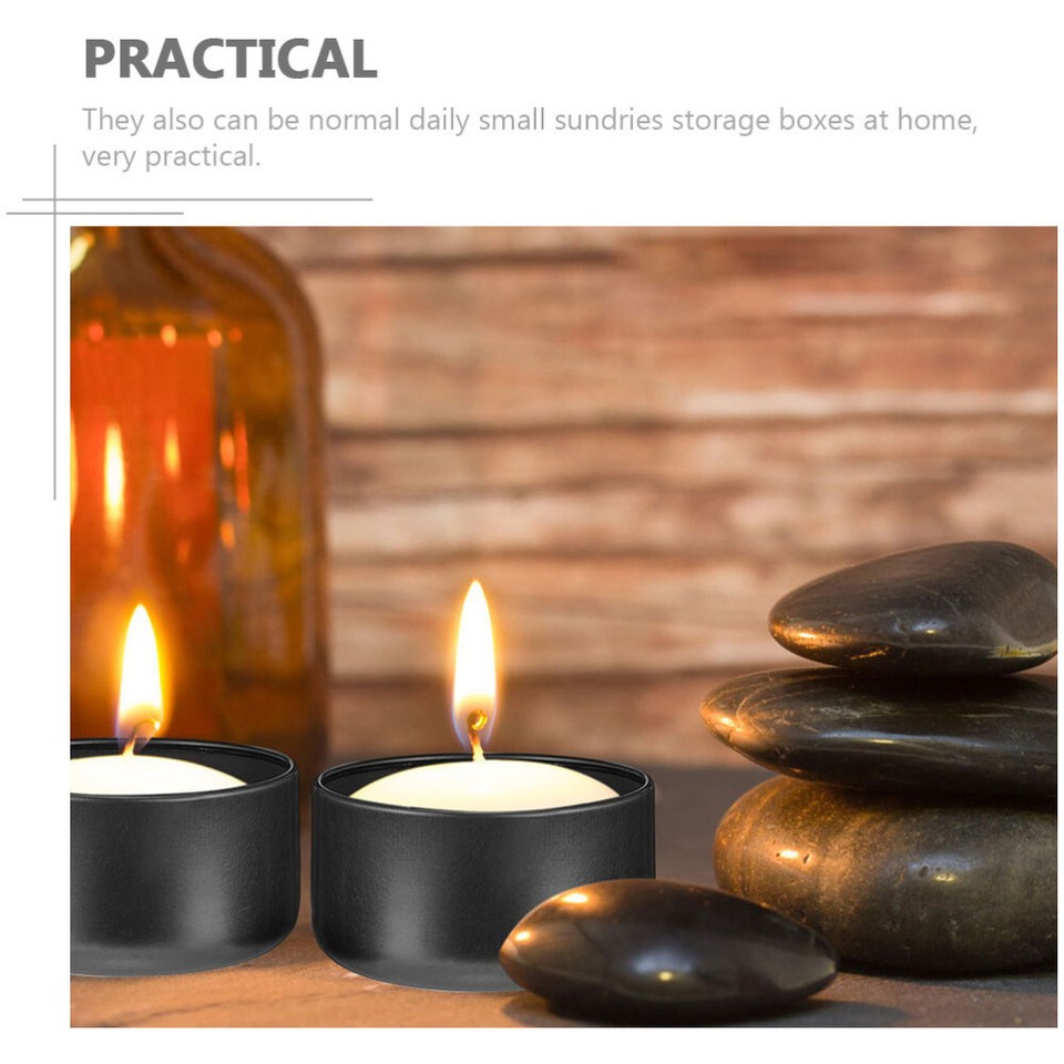 24PCS Candle Tins Containers with Lids Tins Candle Tins for Candle