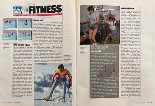 1988 Runner’s World January Marathon Issue, 2 Nike ads - Picture 20 of 24