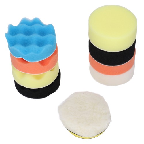 11x Polishing Pads Kit Car Foam Drill Buffing Pad For Polishing Waxing Sealing G - Picture 13 of 23