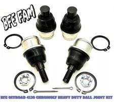 4 4130 Chromoly Upper Lower Ball Joint Kit Can Am X3 Turbo R XRS XDS Max 17-25