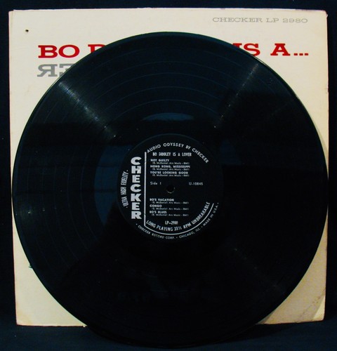 BO DIDDLEY-Bo Diddley Is A Lover-Rare Original 1961 Mono Album-CHECKER #LP 2980 - Picture 2 of 3