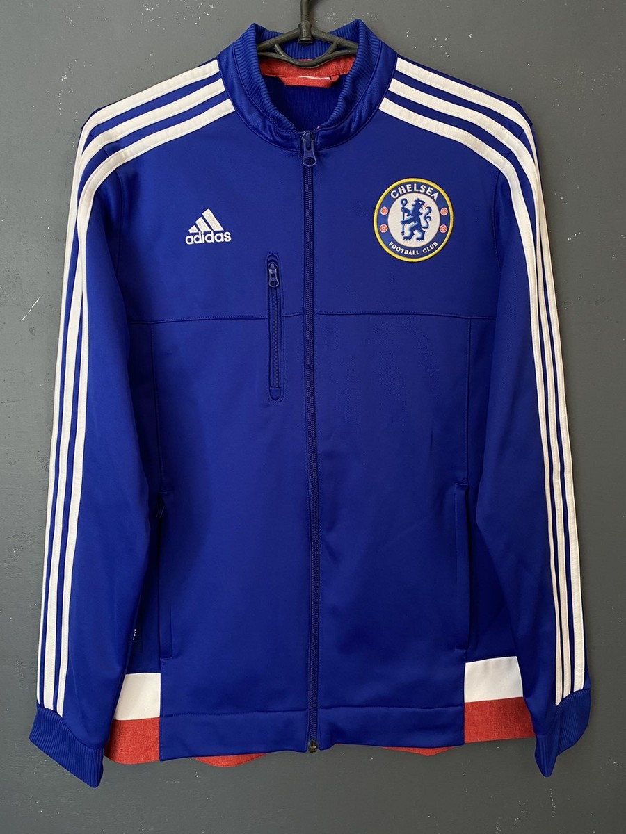 MEN'S ADIDAS FC CHELSEA 2015/2016 JACKET TRACK TOP SOCCER