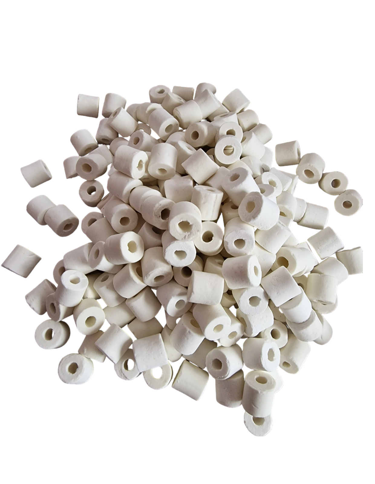 Anelli in ceramica filtranti per acquario 1 kg foto 4