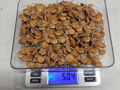 CIRCLE D HI-Q Hi-Q & Circle D 560pf Ceramic Disc Capacitors Qty 500 NOS