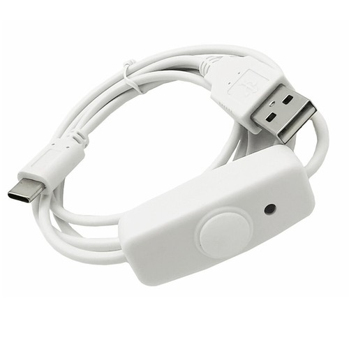 USB Charging Switch Cable USB A to USB Type C with 318 ON/Off Switch 1.2m & LED - Picture 4 of 9