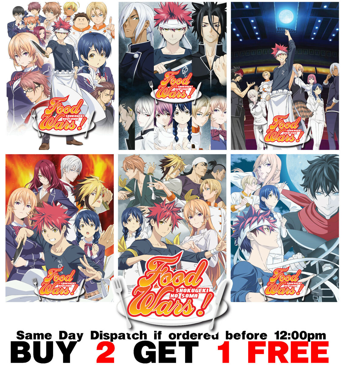 Food Wars: Shokugeki no Soma! (@FoodWarsAnime) / X