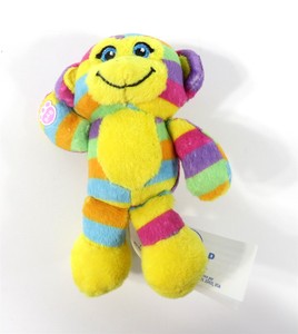 rainbow monkey plush