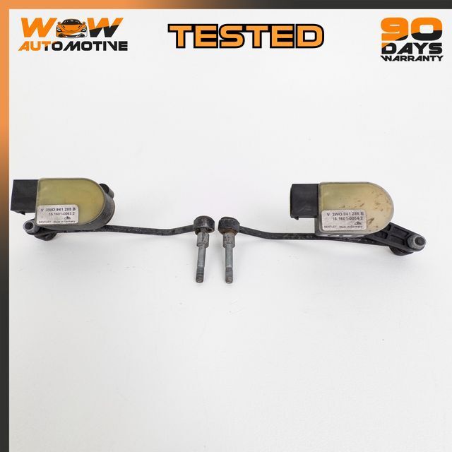06-13 BENTLEY CONTINENTAL FLYING SPUR FRONT RIGHT LEFT SUSPENSION LEVEL SENSOR