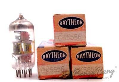 3 Raytheon CK5656/CV2970 Double Beam Tetrode Valve- BangyBang Tubes