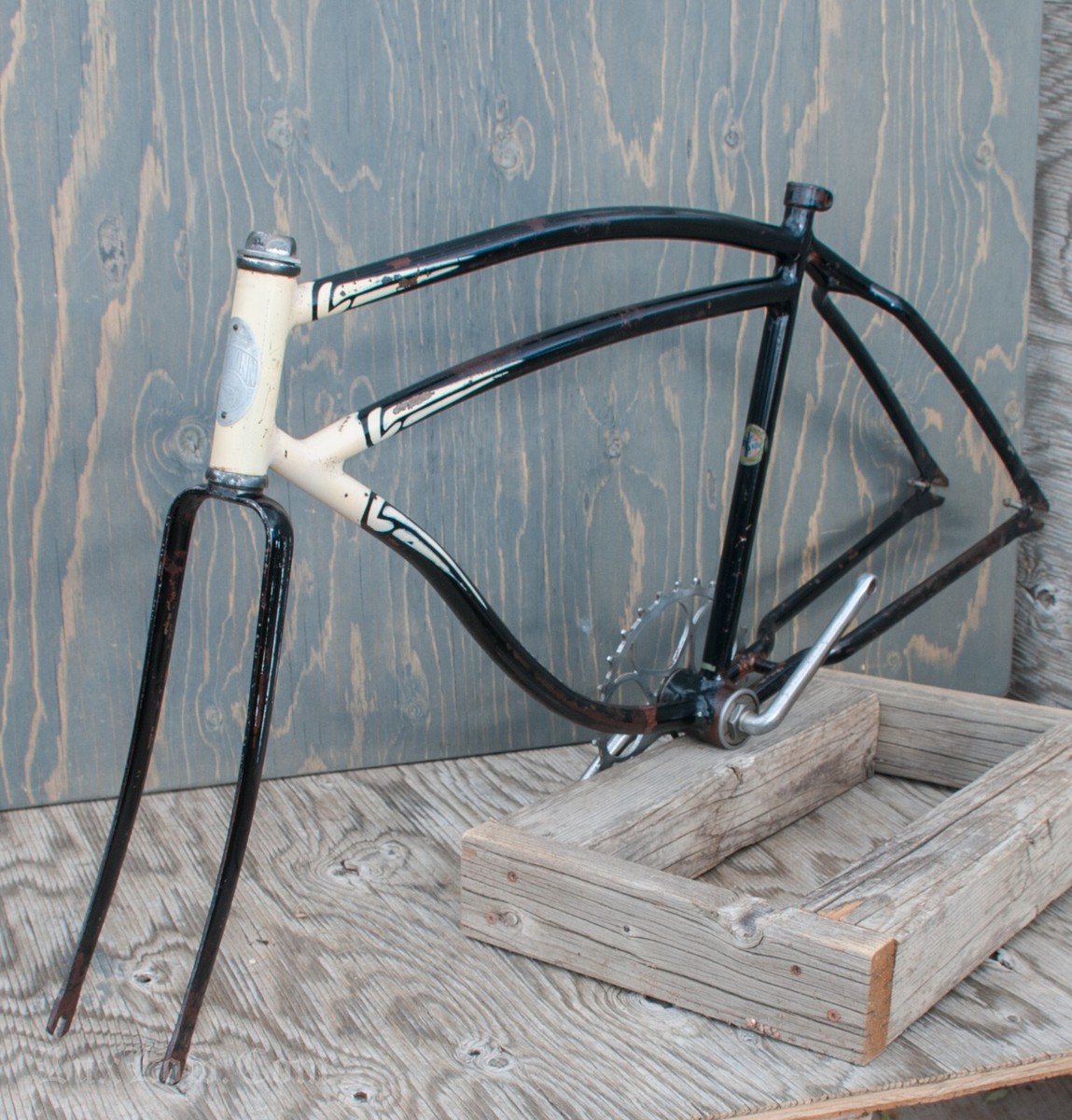 Vintage 1940 Prewar Schwinn DX Bike FRAME FORK++26