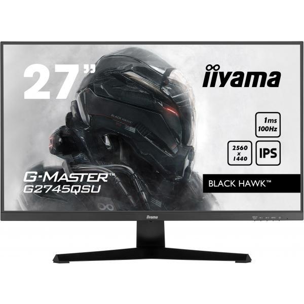 iiyama G-MASTER G2745QSU-B1 Monitor PC 68,6 cm [27] 2560 x 1440 Pixel Dual WQHD
