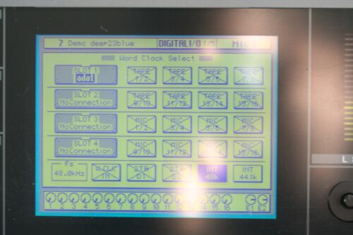 Yamaha 02R V2 Digitalmischpult (Meterbridge, 8x8 ADAT, RME Hammerfall DSP 9632) - Bild 12 von 12