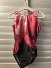 MOTIONWEAR leotard GYMNASTICS DANCE BALLET CM child medium BCA BREAST CANCER AWA