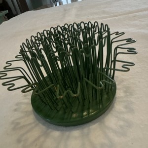 Blue Ribbon Metal Flower Holder Floral Frog Model 5, Approx. 4" 2.5 inches tall