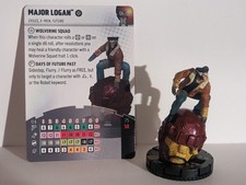 Marvel Heroclix Deadpool Weapon X Major Logan 063 Chase with card