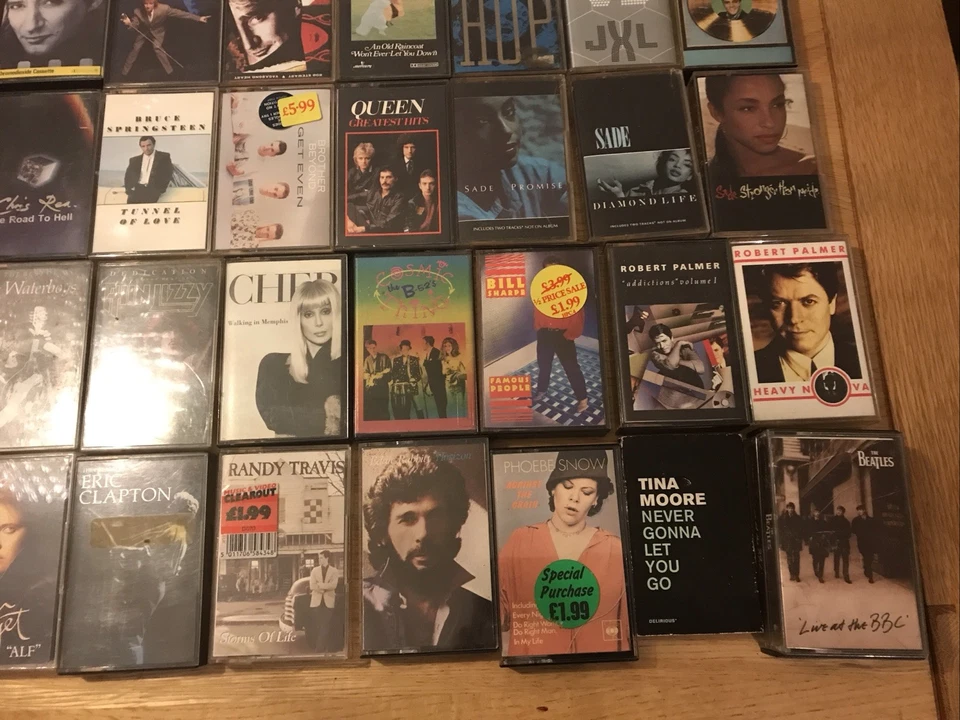 Joblot of music cassette tapes mainly 80’s rock & pop, 85 tapes - Image 2 of 4