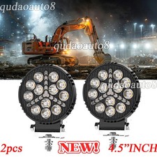 2PCS LED WORK LIGHTS fit Caterpillar Skid Steers Excavator Forklift Loader Light
