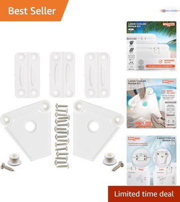 Igloo Cooler Replacement Parts Kit Hinges Latches for Ice Chest Heavy Duty