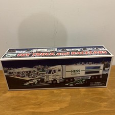 Hess 2003 Toy Truck and Race Cars Set &ndash; Complete w Box