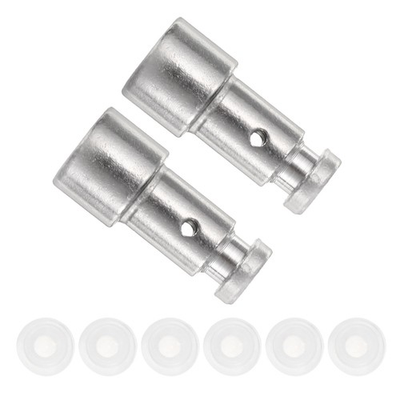 #ad 2Pcs Pressure Cooker Float Valve with 6 Pcs Sealer Gasket Cap for 5 6QT Silver $16.31