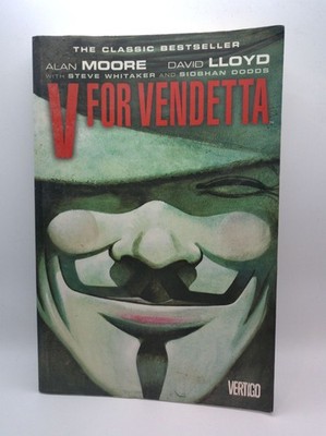 V For Vendetta Alan Moore David Lloyd Vertigo Paperback Graphic Novel 2005