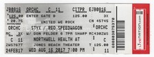 Styx REO Speedwagon 8/16/17 Wantagh NY Jones Beach Rare Full Ticket!