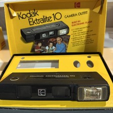 1978 Kodak Ektralite 10 camera, with Original Box Clean Untested