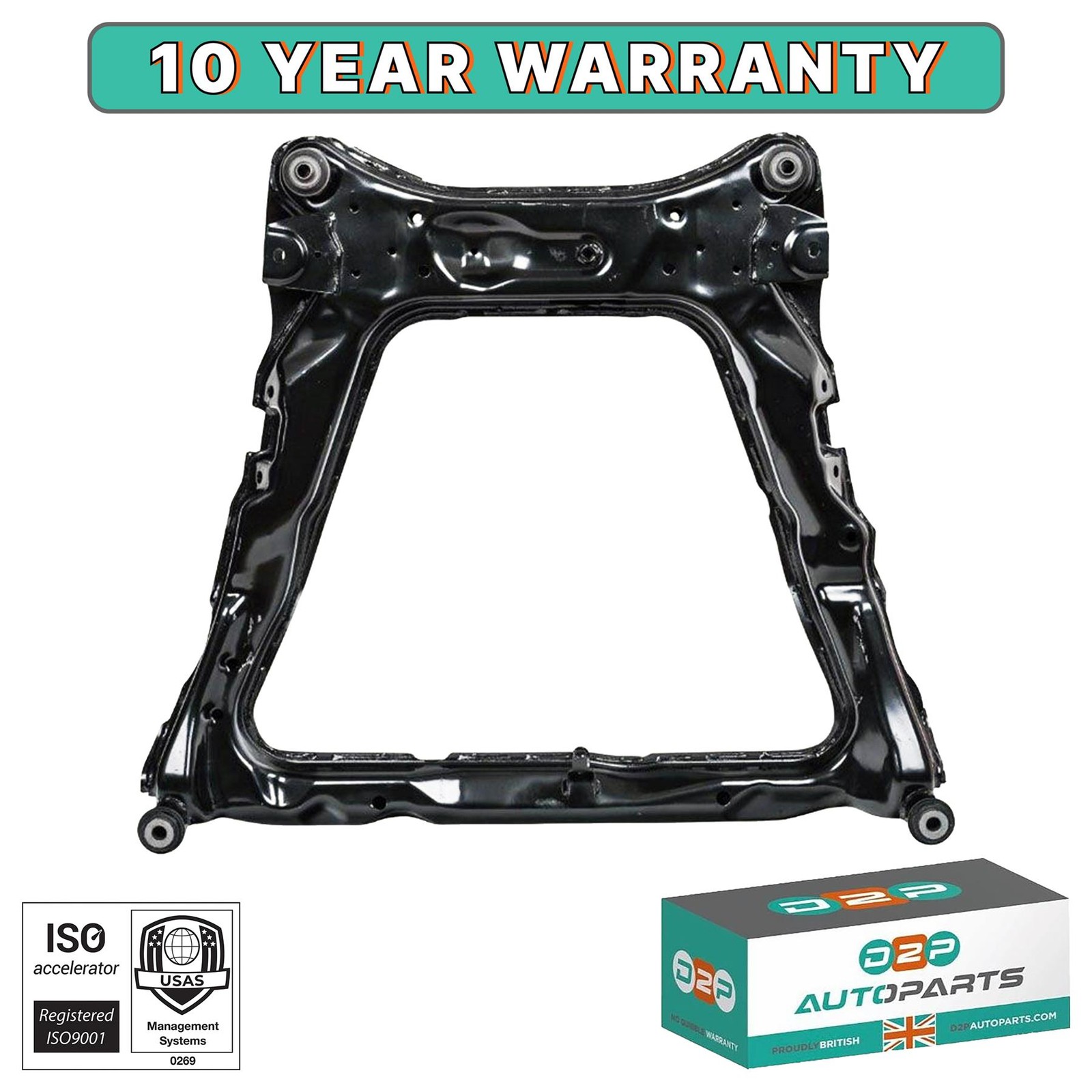 FRONT SUBFRAME CROSSMEMBER FOR NISSAN QASHQAI +2 PETROL 544001YA0A 544001YA1A