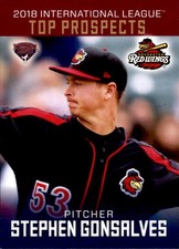 2018 International League Top Prospects Choice 11 Stephen Gonsalves San Diego CA