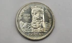1958 Canada 1 Dollar Silver Coin - British Columbia - KM#55