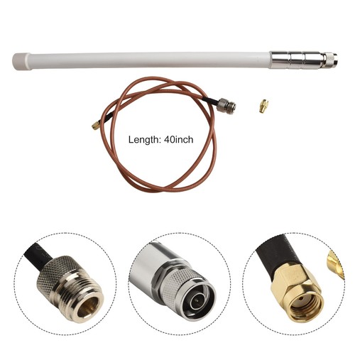 For Helium Hotspot Antenna 5 8 dBi Fiberglass for HNT Miners RG142 Cable - Picture 7 of 12