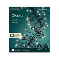 LED Lichterkette Innen AußEn Timer Dimmer 1700 Cm 240 LED Warm Weiß