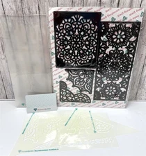 Diamond Press MANDALA Medallion Dies Stencils