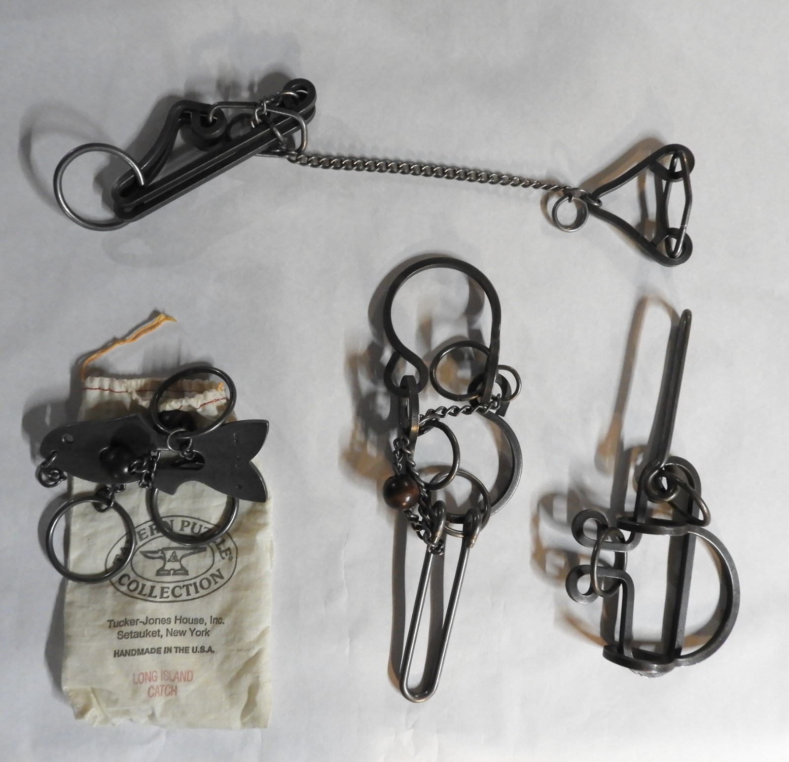 ​Vintage Tucker-Jones House "Tavern Puzzles" Lot of 4