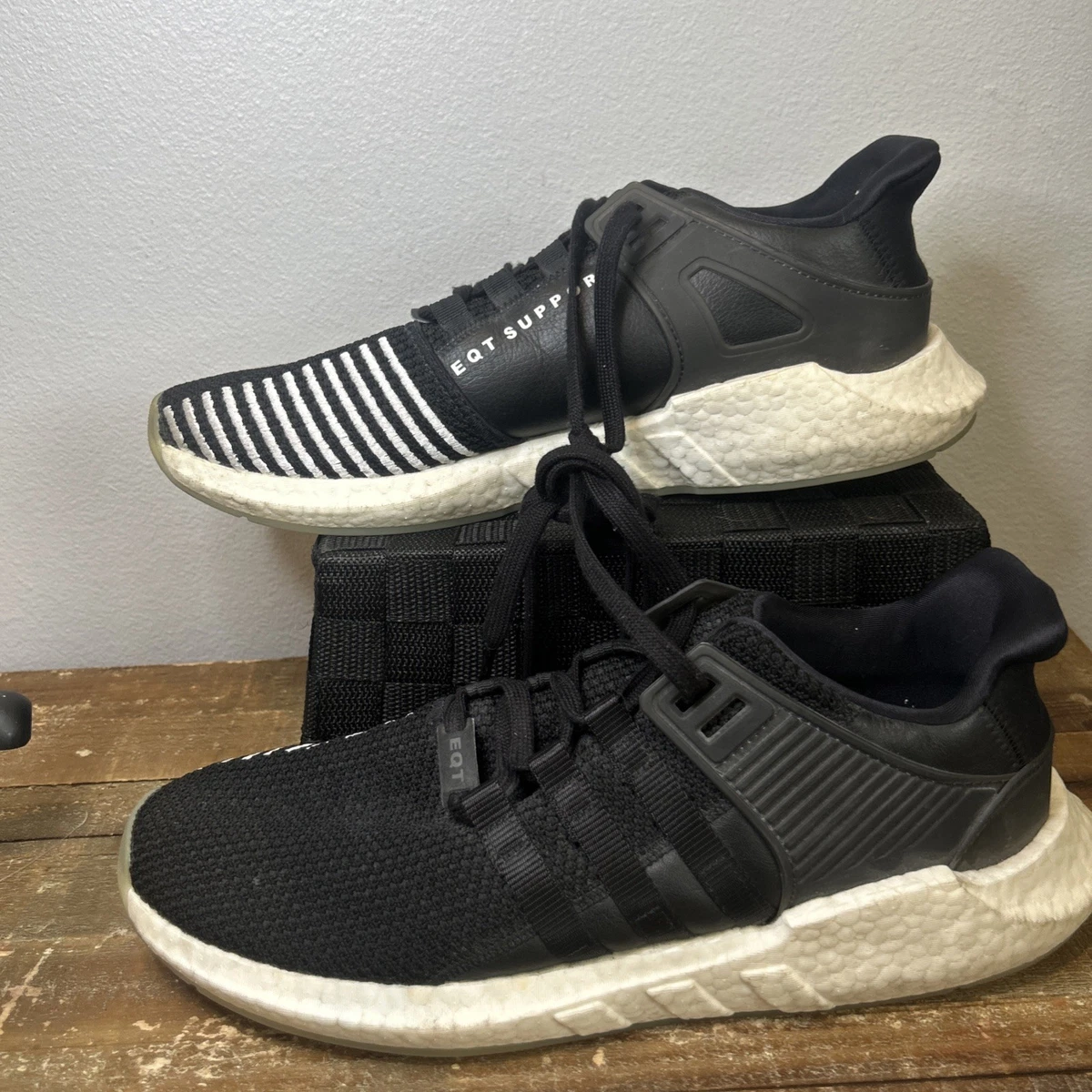 Adidas Equipment Men’s Black Athletic Water Moccasin Shoes- Size 8.5 Amazon.com | Adidas Men main image 3